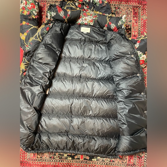 Gucci Padded Puffer Flower Coat - Picture 16 of 16